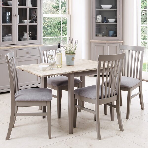 Bayou Folding Dining Set With 4 Chairs 